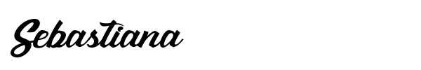 Sebastiana font preview